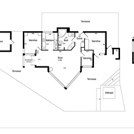 Lovely Summer House With A View And Outdoor Semesterbostad